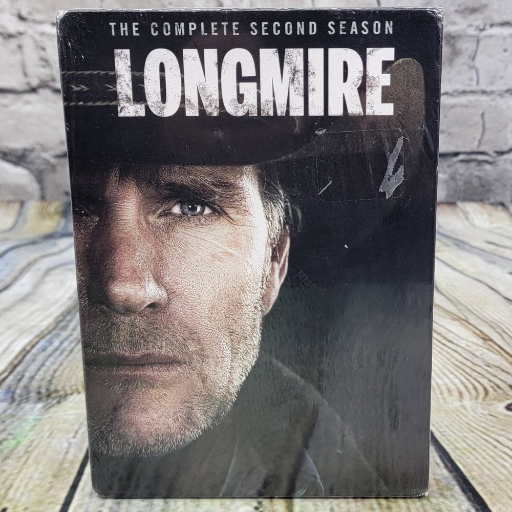 Longmire Season 2 DVD 2014 3-Disc Set NEW‎ Sealed Widescreen A&E Western Series